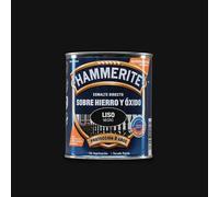 Esmalte para metal Hierro y Óxido (Negro, 250 ml, Efecto liso)