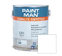 Esmalte sintético blanco brillante paintman 2,5 l