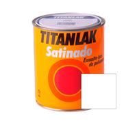 Esmalte sintético blanco satinado titanlak 750 ml