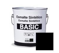 Esmalte sintético negro brillante basic 4 l
