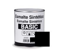 Esmalte sintético negro satinado basic 750 ml