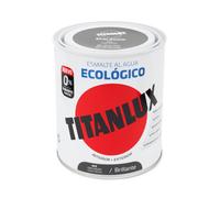 Esmalte titanlux ecológico brillante gris medio 750ml