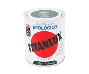 Esmalte titanlux ecológico brillante verde mayo 750ml