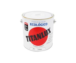 Esmalte titanlux ecológico mate blanco 4l
