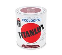 Esmalte titanlux ecológico satinado rojo carruaje 750ml