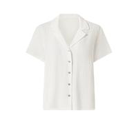 ESMARA® Blusa de muselina para mujer (blanco, M(42/44))