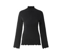 ESMARA® Camiseta de manga larga para mujer (negra, XS (32/34))