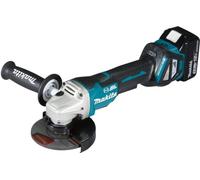 Esmeriladora Angular Inalámbrica De 125 Mm, Motor Bldc, 18V, 2 Baterías De 5.0Ah, Aws - M Dga518Rtju