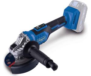 Esmeriladora angular inalámbrica Scheppach BC-AG125-X | 125 mm | Motor sin escobillas | Arranque suave | 3000 – 10.000 min-1 en 6 niveles | 20V IXES | Incluye accesorios