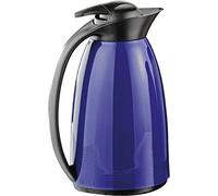 Esmeyer 305 - 048 - Jarra térmica (; Capacidad: 1.0 l, Altura: 23,5 cm, Inserto de Cristal y manejo con una Sola Mano, Color Azul