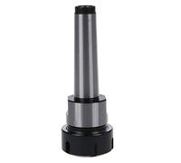 ESmoda ER32 MT3 M12 Collet Collet Chuck Holder Fresado Torno Recto Herramienta Plata+Negro