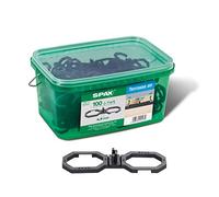Espaciadores Air, de Spax, para una mejor ventilación, en caja de asa, Negro, 5009422545009