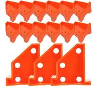 Espaciadores para Suelos Laminados de Plástico Naranja, 30 Piezas | Tarima Flotante y Composite Sólido, Instalación de Suelo, Ligeros y Fáciles de Llevar