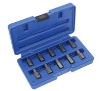 Espárrago roscado de 1/2" conjunto extractor extractor de rosca inversa fácil 3-11mm 10PC077