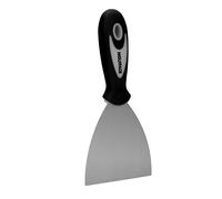 Espatula acero inoxidable ancho 60 mm. con mango de goma ergonomico, e