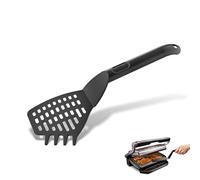 Espátula compatible Tefal OptiGrill diseño estriado protector | Resistente al calor hasta 260°C, apta para lavavajillas, plástico