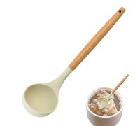 Espátula de silicona con mango de madera: utensilio de cocina