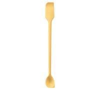 Espátula de silicona - Cuchara raspadora de doble extremo | Mini espátula flexible - Bastón de cocina de 26 cm ligero de silicona alimentaria para cremas y salsas, ideal para uso diario