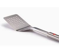 Joseph Joseph Espátula GrillOut - acero inoxidable, mango retráctil, cabezal ranurado - Silver