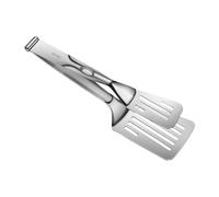 Espátula para huevos | Pinza espátula alimentaria 2 en 1 desmontable de acero inoxidable - Pinzas con clip para barbacoa, para barbacoa, cocina, parrilla, filete, huevos, hamburguesas, bacon, cocina
