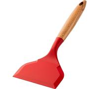 Espátulas de silicona con mango de madera, antiadherentes, flexibles, sin costuras, para cocina, utensilios de cocina, fáciles de limpiar
