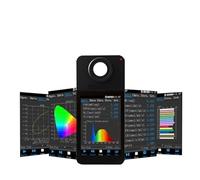 Espectrómetro Portátil HPCS-330Pro 380-1000 Nm | Probador del parpadeo del medidor de espectro de PPFD PAR CCT CRI Lux for la medición de la luz Aplicaciones versátiles