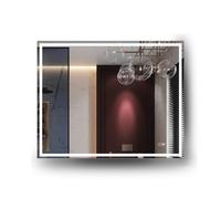 Espejo Baño LED 100x70 cm Rectangular TLuna100+ , Altavoz Bluetooth Integrado, Antivaho Automatico, Luz Regulable, Cambio de Color, Interruptor Táctil, Impermeable IP44, UBUD