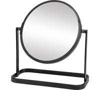 Kleine Wolke Framework espejo cosmético 17.5x19.5 cm redondo negro 8042926886
