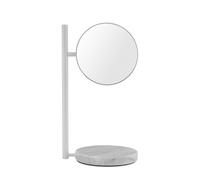 Normann Copenhagen Espejo de mesa de doble cara Pose 21x39 cm Blanco