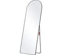 Espejo de cuerpo entero con forma arqueada, de 165 cm de alto x 56 cm de ancho. Se puede colocar de pie o colgar en la pared