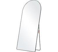 Espejo de cuerpo entero con forma arqueada, de 180 cm de alto x 81 cm de ancho. Se puede colocar de pie o colgar en la pared