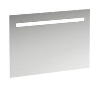 Espejo de Leelo con iluminación LED horizontal integrada, marco de aluminio, 1000 mm, versión con un interruptor de sensor táctil., H4476629501441
