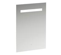 Espejo de Leelo con iluminación LED horizontal integrada, marco de aluminio, 550 mm, versión con un interruptor de sensor táctil., H4476229501441