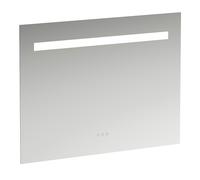 Espejo de Leelo con iluminación LED horizontal integrada, marco de aluminio, 900 mm, versión con 3 interruptores de sensor táctil., H4476539501441