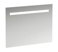 Espejo de Leelo con iluminación LED horizontal integrada, marco de aluminio, 900 mm, versión con un interruptor de sensor táctil., H4476529501441