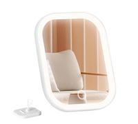 Espejo de maquillaje con luz - PVC, plegable LED Touch Control Color | Portátil Beauty Tool, LED Makeup Mirror For Women, Girls, Girlfriend, Pocket Bag, School, Desk, Vanity, Birthday, Valentine