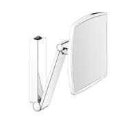 Keuco - Espejo de pared cosmético con iluminación LED, cromo 17613019004