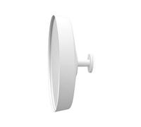 Espejo de maquillaje MINDSET, aumento quíntuple, blanco mineral, Brabantia