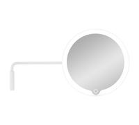 Espejo de maquillaje MODO LED, montaje en pared, 5 aumentos, blanco, Blomus