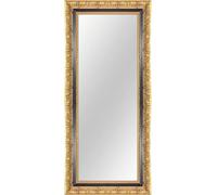 Espejo de pared a medida Silecomplaza, 80 x 120 cm, dorado y , estilo barroco, aspecto envejecido y vintage, ideal para: recibidor, baño, salón, dormitorio. Marco de espejo OGK-EH32