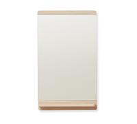 Espejo de Pared con Borde de Roble Blanco