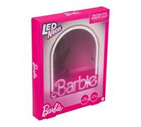 Paladone Espejo de Pared LED Neón Barbie – Luz rosa USB, Oficial de Mattel