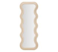 ESPEJO DE PARED TERCIOPELO CREMA EMILY