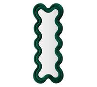 Espejo De Pared De Terciopelo Verde Cm 58x4x160