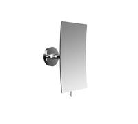 Espejo de pared redondo emco, de 1 brazo, 3 hojas, angular, 132x208mm, 109400137, Color: cromado