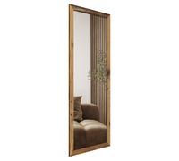 Espejo de pared STYLER KIRUNA, 47x127 cm, madera, rectangular, marco de MDF, ideal para pasillos, dormitorios, baños. Espejo de cuerpo entero, moderno y decorativo