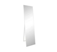 Espejo de Pie con Marco de Madera Decorativo, Resistente con Soporte para Habitación, Vestidor, Recibidor y Tienda. Espejo Rectangular Cuerpo Entero.