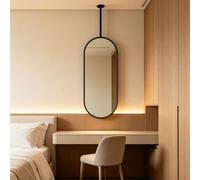 Espejo del vestidor maquillaje la vanidad dormitorio con barra adaptable