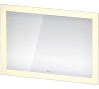 Espejo Duravit White Tulip App con iluminación LED, con calefacción de espejo, 1050x750x50mm, aluminio blanco mate, WT7062000000000