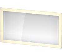Espejo Duravit White Tulip App con iluminación LED, con calefacción de espejo, 1350x750x50mm, aluminio blanco mate, WT7063000000000